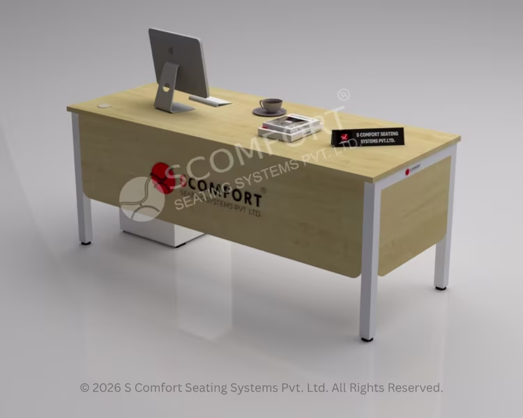 Modern Wooden Office Computer Table