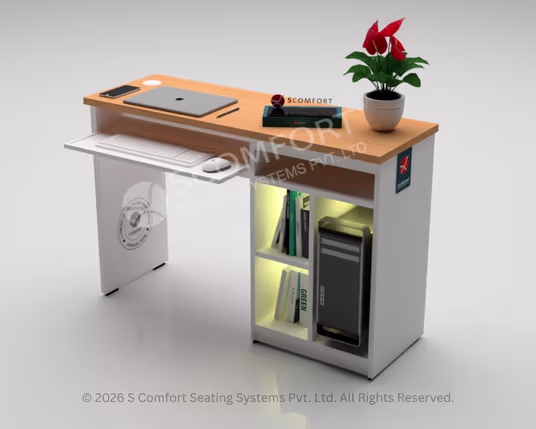 Modern Wooden Office Computer Table Executive Office Desk2 (6)